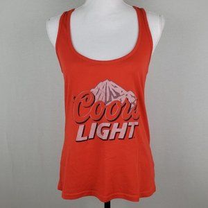 VTG Coors Light Tank Top Low Neck Line Y back
